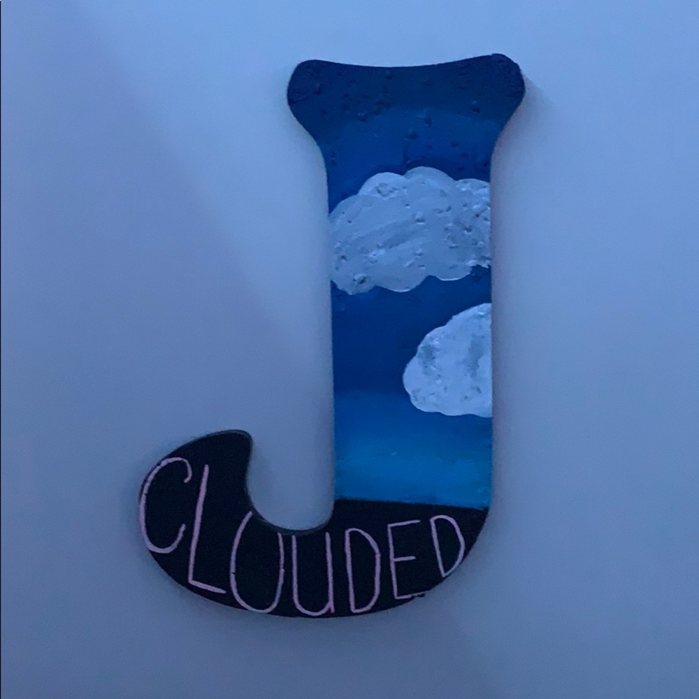 “J” painted by me